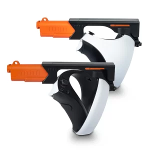 VR Game Gun Mount For PlayStation VR 2 Magnetic VR Handle Grip Gun Mount Shooting Game Controller Pistol For PS VR2 Accessories