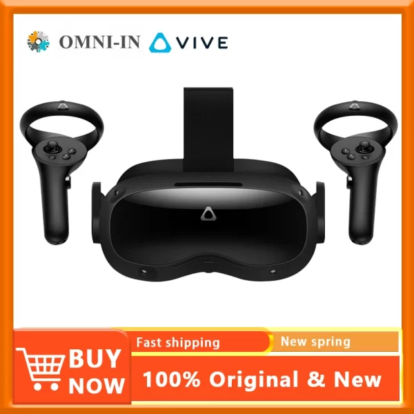 Htc Vive Focus3 Smart Vr Glasses Movie Somatosensory Machine 3d Head Steam Game Virtual Reality Headset - Image 2