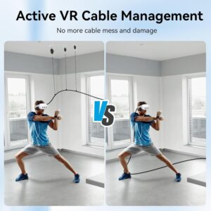 amvr-vr-cable-management-system-6-packs-ceiling-pulley-system-for-oculus-quest-3-quest-2-rift-rift-s-valve-index-htc-vive-vive-pro-hp-reverb-g2-psvr-vr-cord-accessories-vr-link-cable-not-included