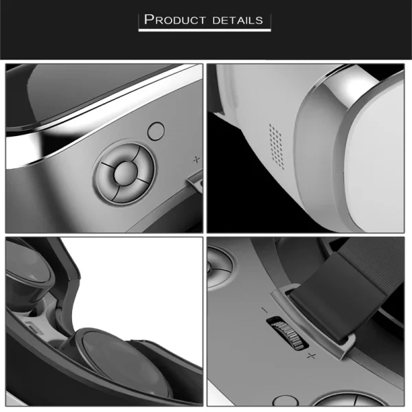 VR All In One Glasses Virtual Reality Glasses V3H 2K Display S900 Quad Core 1.7GHz 5.5 inch IPS 3GB 16GB Wifi 3D IMAX VR Glasses - Image 6