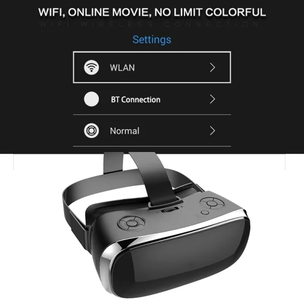 VR All In One Glasses Virtual Reality Glasses V3H 2K Display S900 Quad Core 1.7GHz 5.5 inch IPS 3GB 16GB Wifi 3D IMAX VR Glasses - Image 3