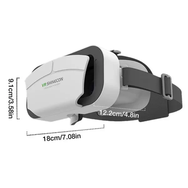VR Virtual Reality 3D Glasses Box Stereo VR Comfortable Headset Helmet For 4.5-7.0 Inch Screen Smartphone For Watching Movies - Image 6