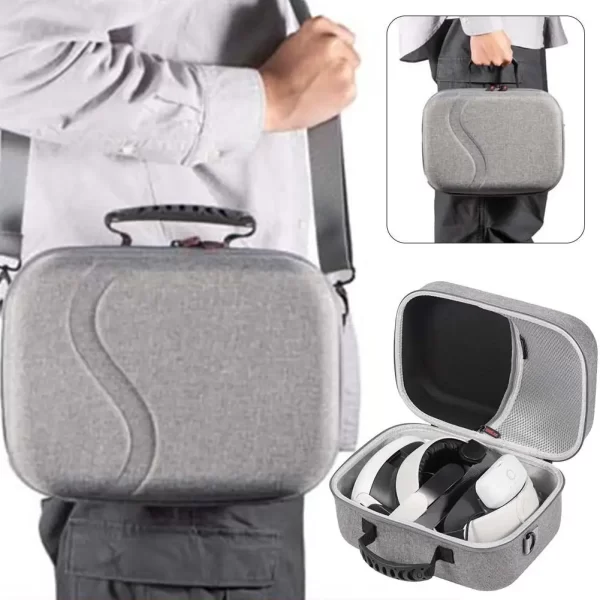 Carrying Case For BOBOVR M3 Pro BOBOVR S3 Pro Meta Quest 3 Kiwi Elite Head Strap VR and Controller Grips Travel Storage Case - Image 2