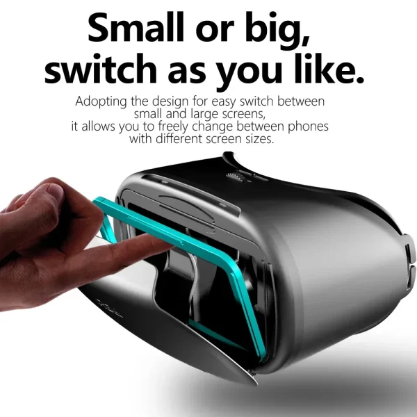 VR Headset Wide-angle Smart Virtual Reality 3D VR Headset for Smart Phone Video Game Binoculars Virtual Reality - Image 3