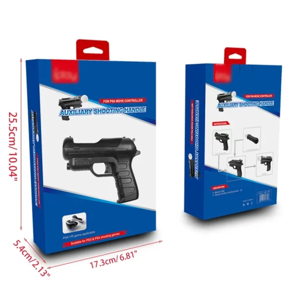 Exquisite Move Shooter Guns Motion Controller Attachment Nav for PS4 VR for PS3 MOVE Game Controller Accessories DropShipping - Image 6