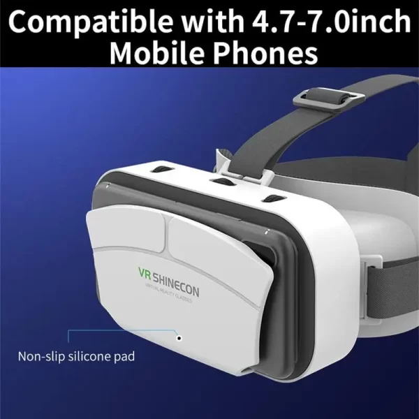 VR Virtual Reality 3D Glasses Box Stereo VR Comfortable Headset Helmet For 4.5-7.0 Inch Screen Smartphone For Watching Movies - Image 3