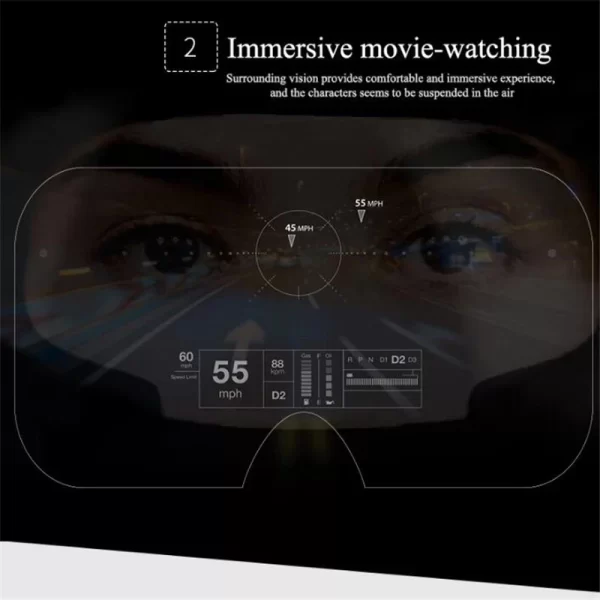 Shinecon VR Glasses 3D Virtual Reality Headset Devices Viar Helmet Goggle Lenses Smart For Phone Cell Smartphone Game Mobile Set - Image 4
