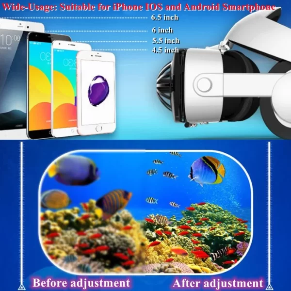 VR Glasses - Immersive 3D Virtual Reality Headset for Smartphones & Gaming - Image 4