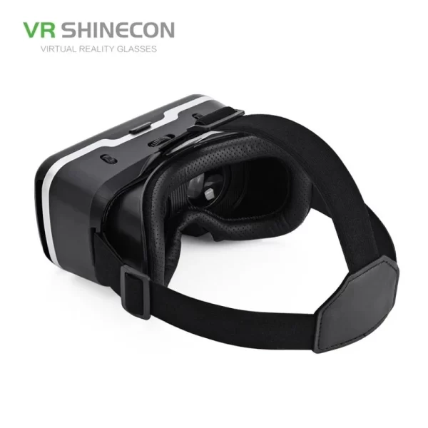 Shinecon VR Glasses 3D Virtual Reality Headset Devices Viar Helmet Goggle Lenses Smart For Phone Cell Smartphone Game Mobile Set - Image 6